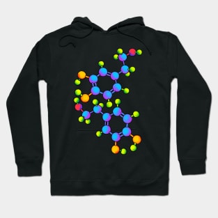 Dopamine (Ease/Enjoyment) Molecule Geometry Hoodie